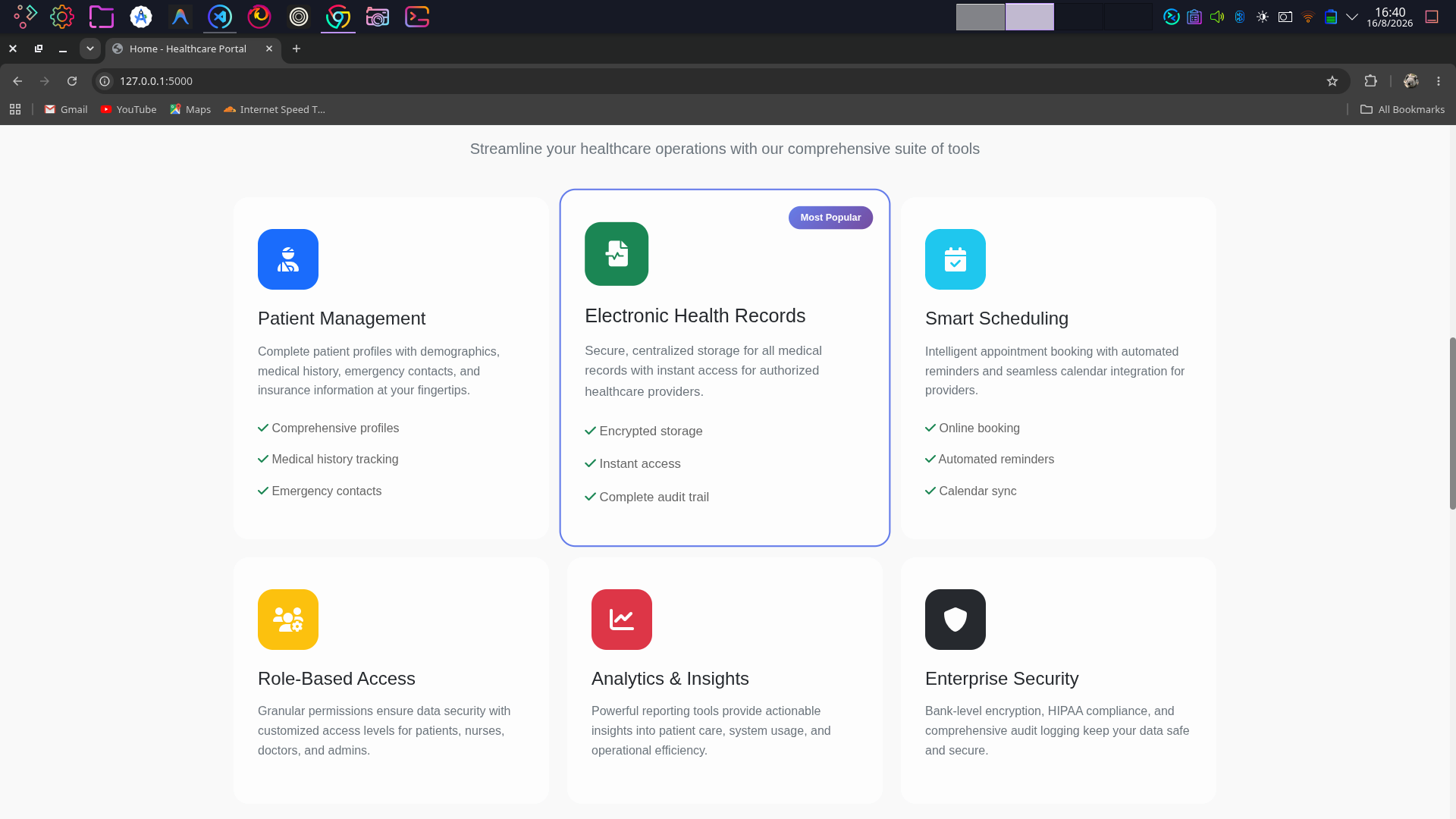 Feature Breakdown & Appointment Scheduling System